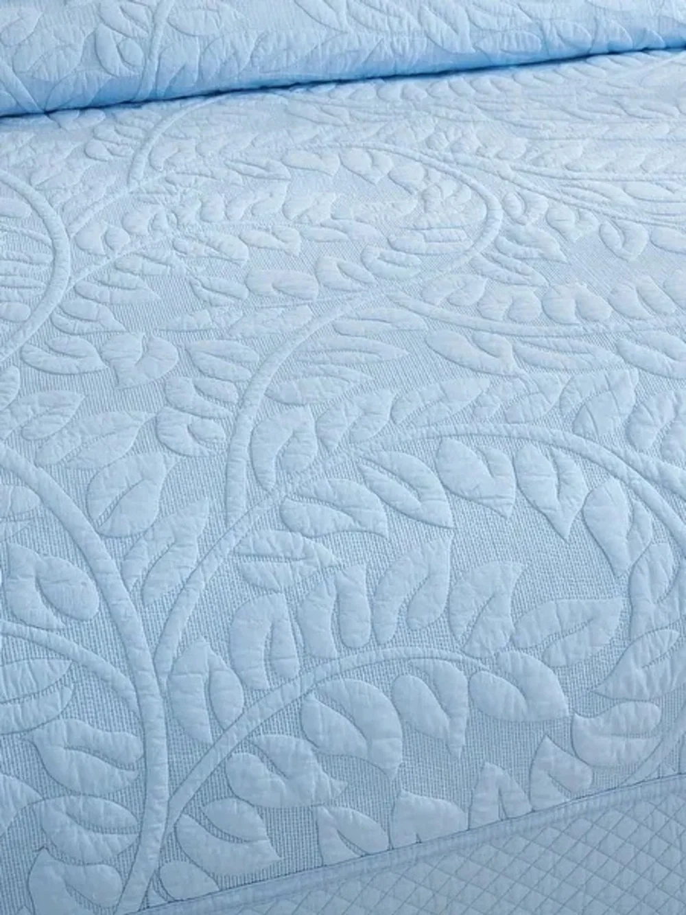 3 Piece Cotton Oversized Bedspread Quilt Set